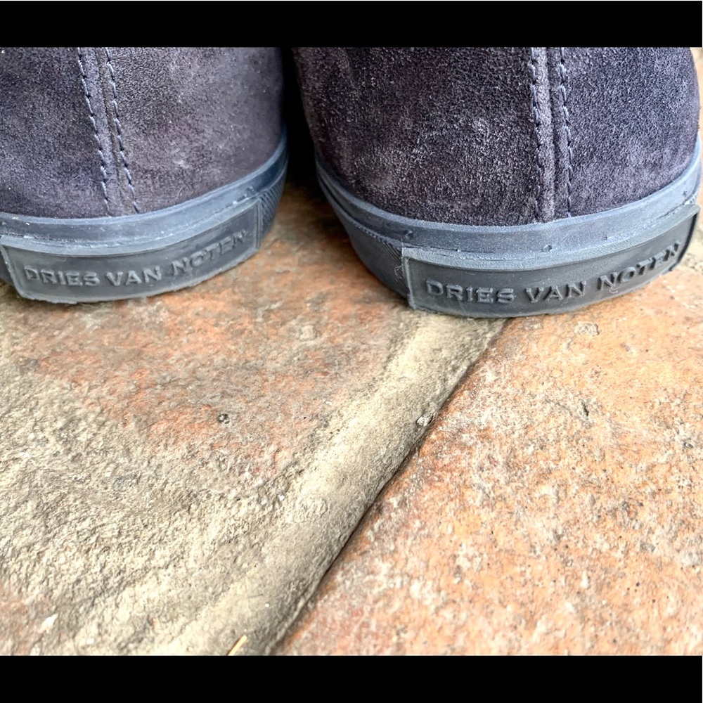 Dries Van Noten Suede NWOB Sneakers Flats Loafers Trainers 11 Shoes - Picture 5 of 9
